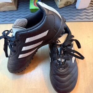 Adidas Kids Black and White Sneakers